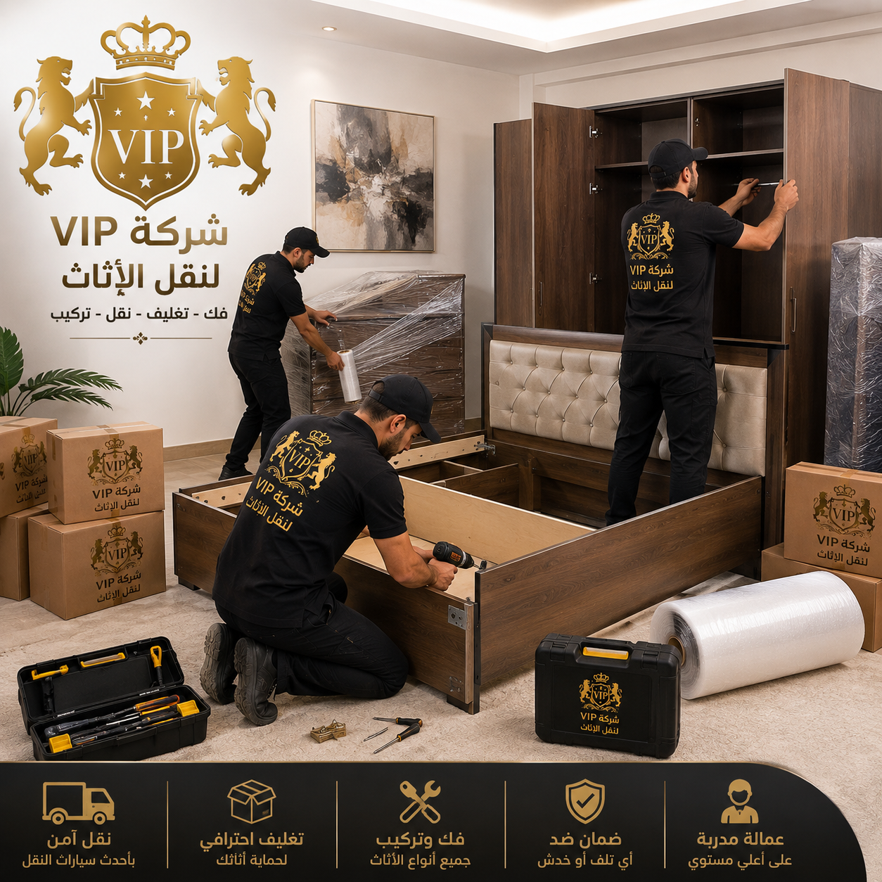 نجار فك وتركيب العفش